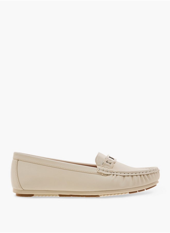 Le Confort Metal Accent Slip-On Loafers  - Image 3