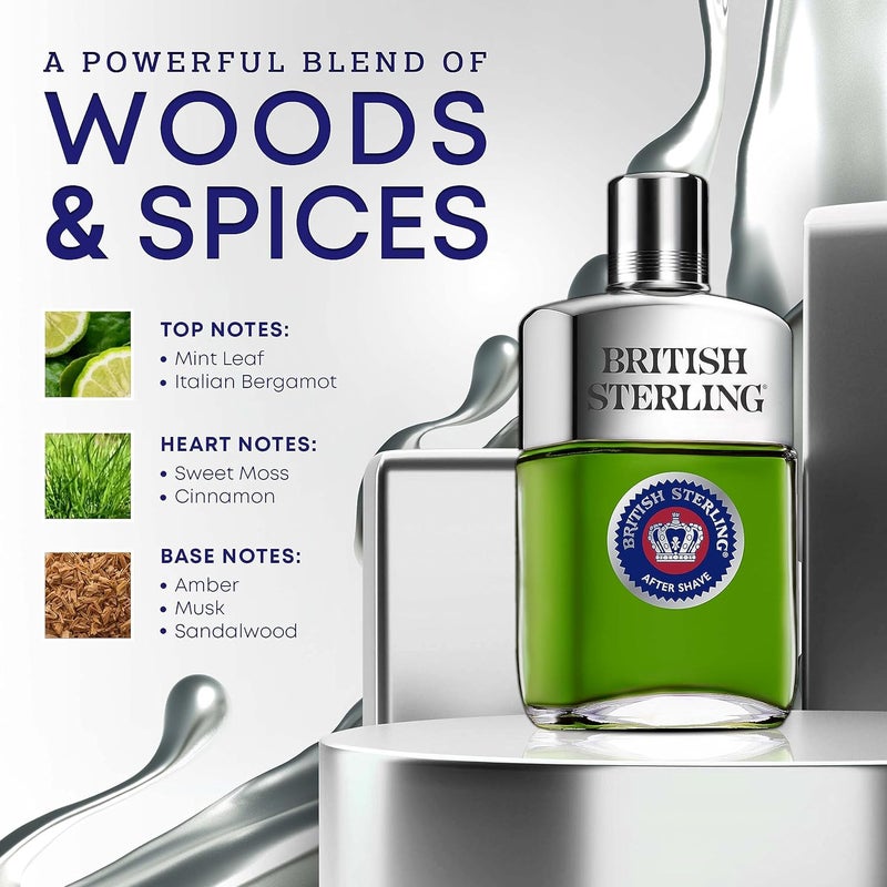 Dana British Sterling Aftershave for Men - 3.8 Ounces - Image 4