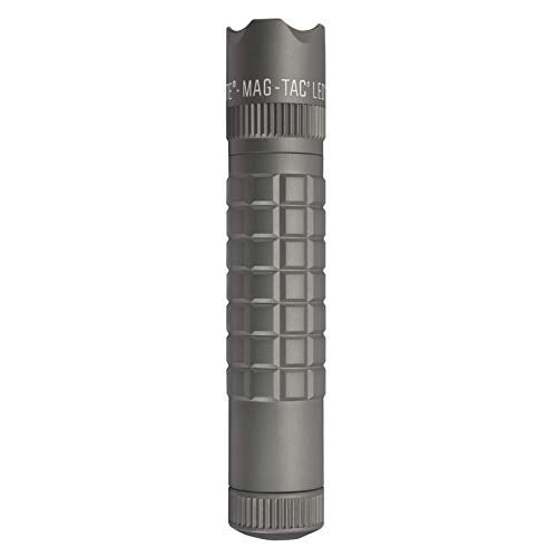 Maglite Mag-Tac LED 2-Cell CR123 Flashlight - Crowned-Bezel, Urban Gray - Image 4