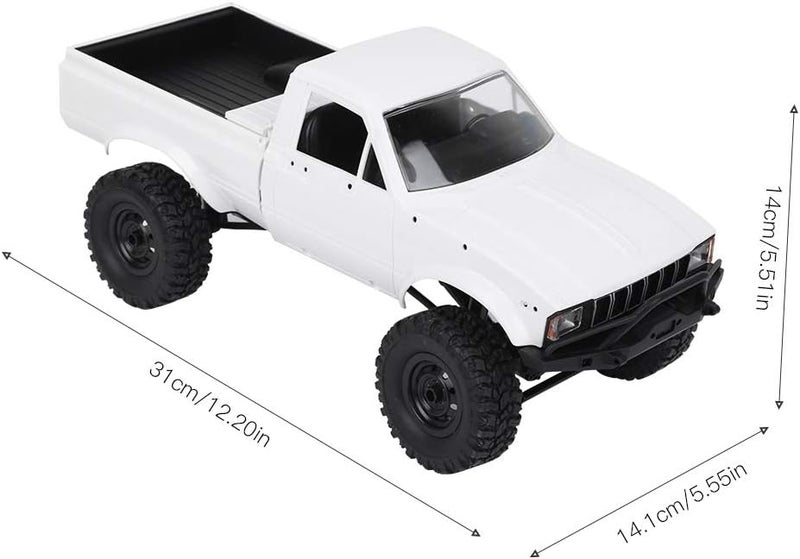 comfrt RC Rock Crawler, C24-1 2.4G 1/16 Scale Full Scale 4WD Off Road RC Cars Electric Truck Plastic Whole Toy Parts Accessory - Image 3