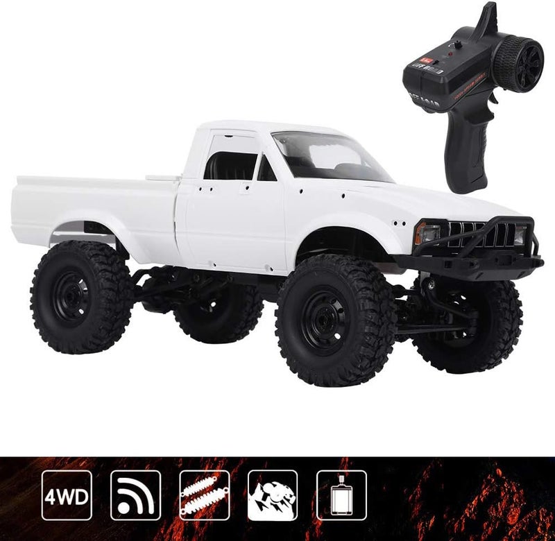 comfrt RC Rock Crawler, C24-1 2.4G 1/16 Scale Full Scale 4WD Off Road RC Cars Electric Truck Plastic Whole Toy Parts Accessory - Image 4