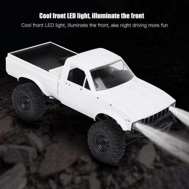 comfrt RC Rock Crawler, C24-1 2.4G 1/16 Scale Full Scale 4WD Off Road RC Cars Electric Truck Plastic Whole Toy Parts Accessory - Image 5