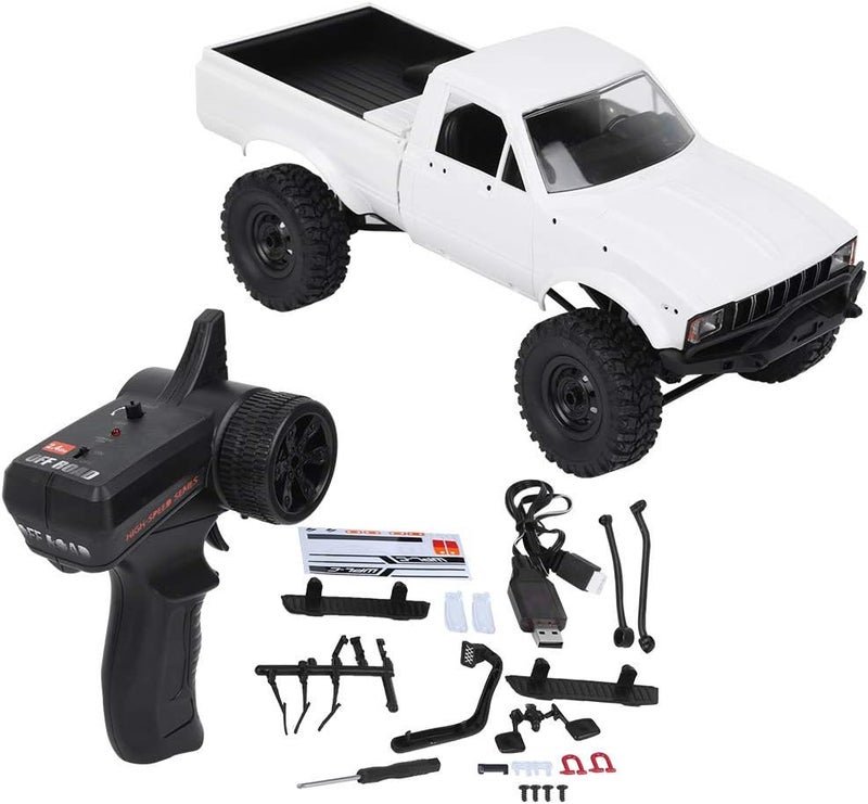 comfrt RC Rock Crawler, C24-1 2.4G 1/16 Scale Full Scale 4WD Off Road RC Cars Electric Truck Plastic Whole Toy Parts Accessory - Image 1