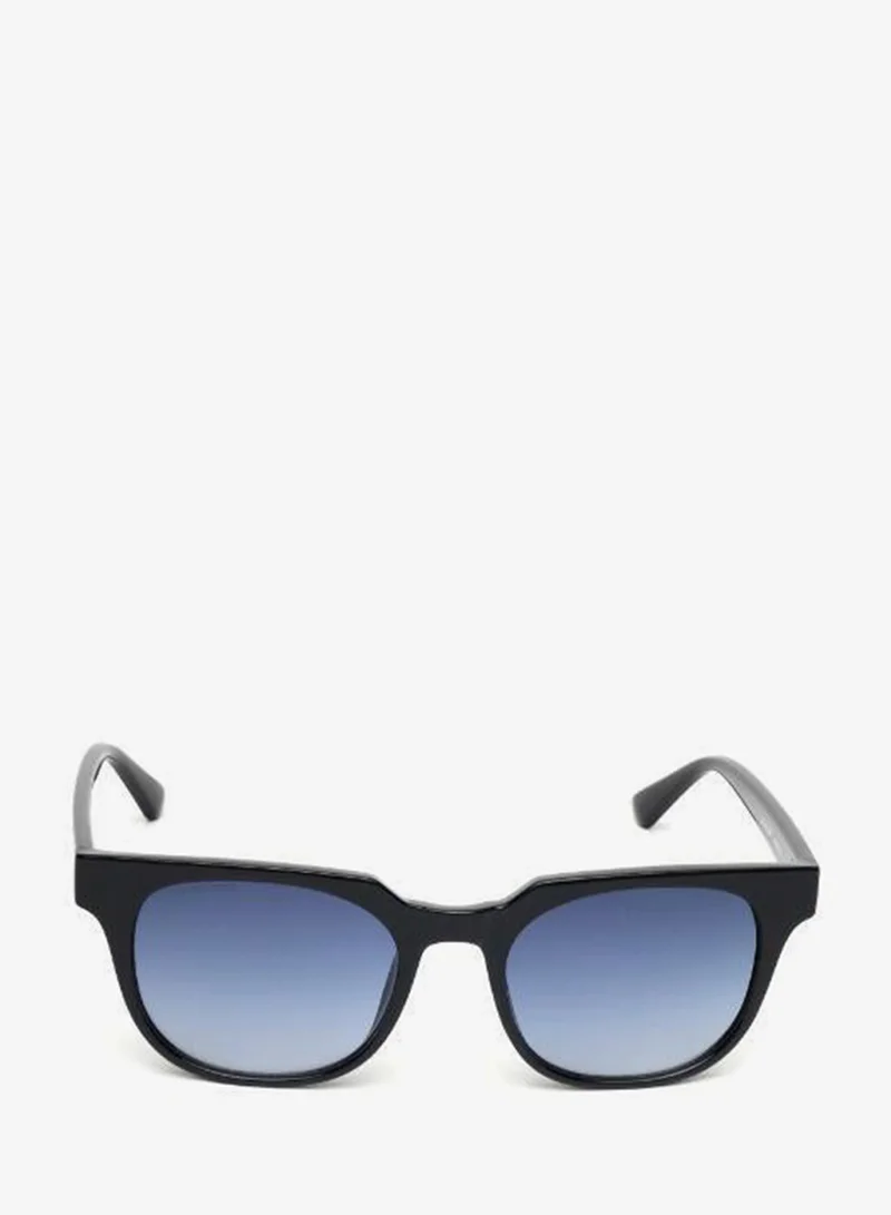 Fastrack UV Protection Sunglasses Black Frame Blue Mirror Lens 50mm  - P467BU1V