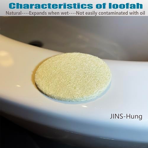 JINS-Hung 36 Pack Natural Loofah Sponge Exfoliating Face Pads - Facial Body Scrubbers Pad - When Bath Shower and Spa - Loofa Sponges Brush Scrub - Bulk Loofahs Scrubber - Cleansing Skin for Women and Men - Image 5