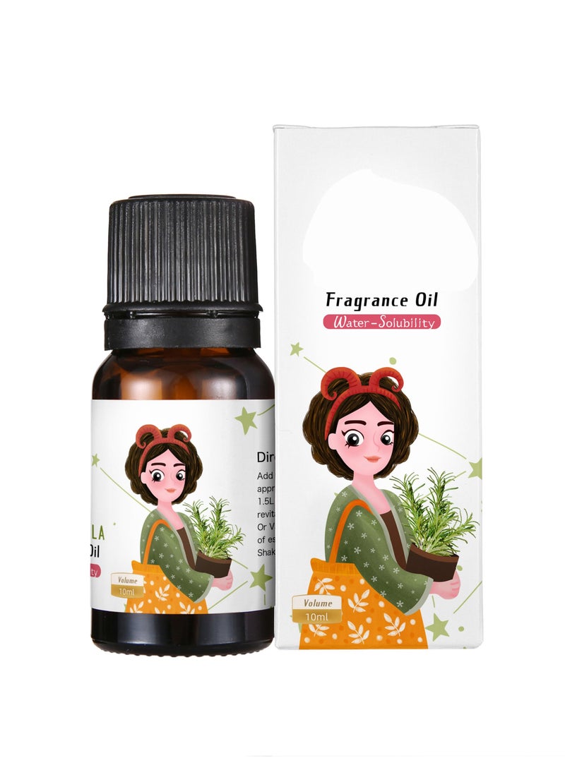 1-Piece 10ML Essential Oil For Air Humidifier,Flavors Aroma Diffuser Natural Plant Oil,Plant Fragrance Use For Air Fresh or Relieve Stress,Fragrance Lemongrass - Image 1