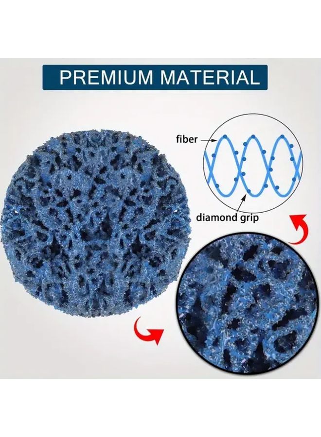 30pcs Quick Change Sanding Wheel Set 2 Inch For Rust Paint Removal Polishing Grinding - Image 5