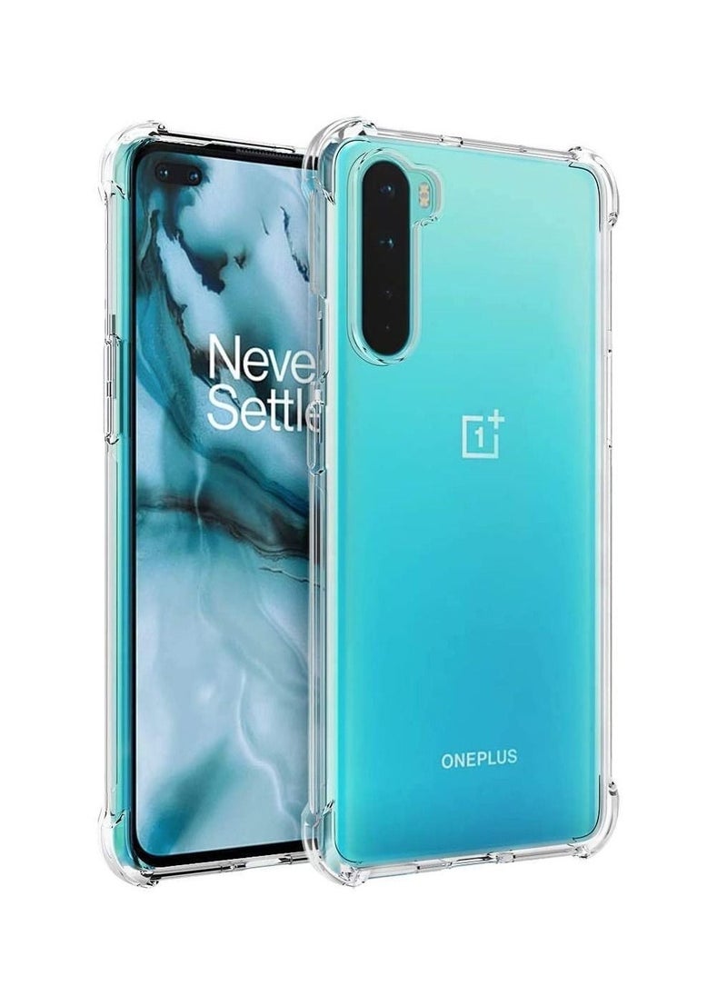 One Plus Nord N200 5G 2021 Phone Case Clear, Scratch Resistant TPU Rubber Soft Skin Silicone Protective Case Cover - Image 1