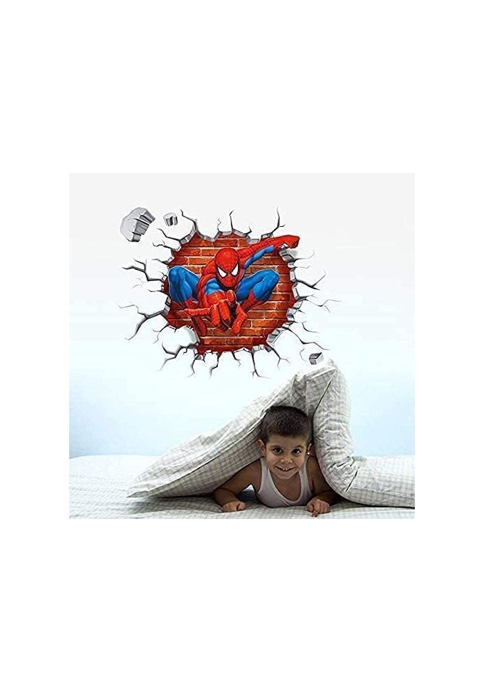 BPA 3D Spiderman Wall Stickers for Kids - Image 2