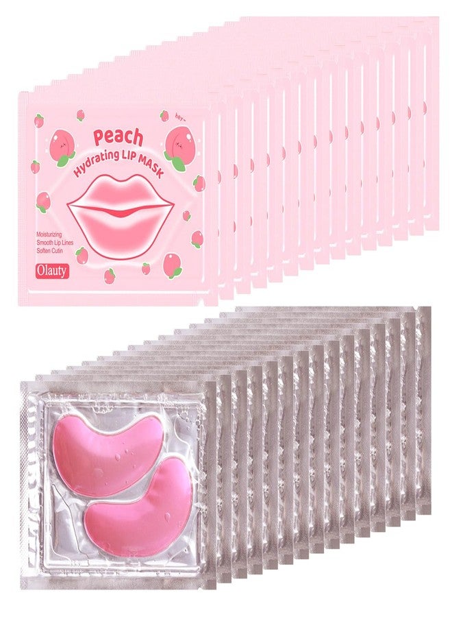 ZARICS 30 Pairs Lip Mask & Eye Mask, Hangover Kit, Hangover Patches, Under Eye Patches, Anti Wrinkle Patches for Lip, Reducing Dark Circles, Bulk Gifts for Women, Girl Stuff, Bachelorette Party Favors - Image 1