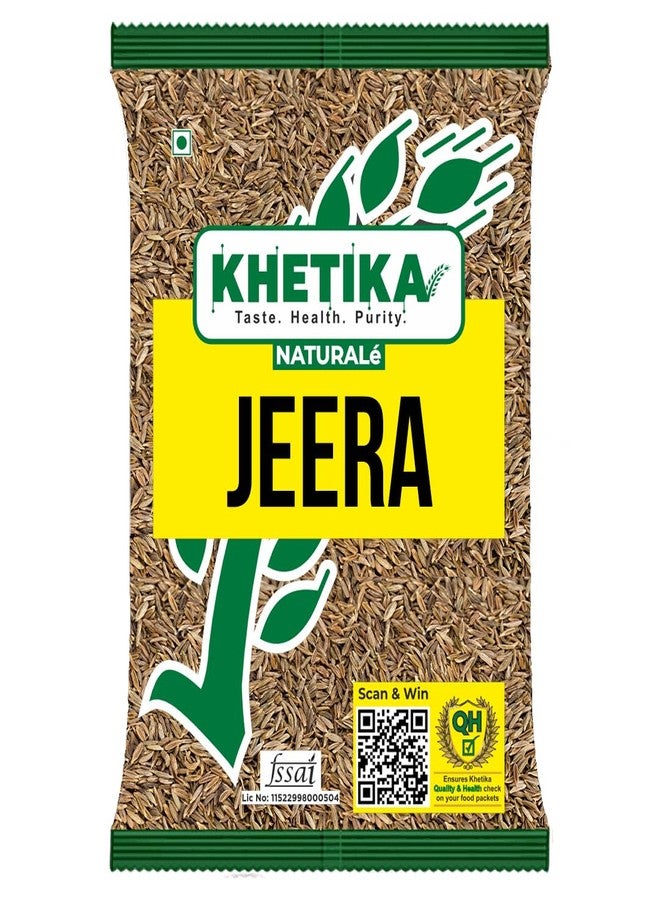 Khetika Naturale Premium Jeera | Whole Cumin Seeds 500gm - Image 1