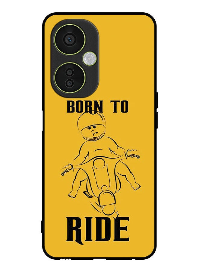 Covernex - Protective Case Cover For OnePlus Nord CE 3 Lite Born To Ride - Image 1