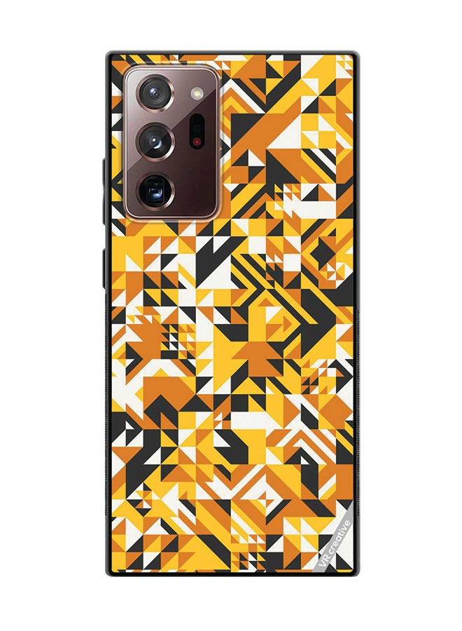 VR CREATIVE Protective Case Cover For Samsung Galaxy Note20 Ultra 5G Geametrical Design Multicolour - Image 1