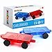 MAGBLOCK 2 Piece Car Set Suitable for Magnetic Blocks Tiles Magnetic Toy Vehicles and Accessories Therefor Expand and Enrich Your Magnet Tiles STEM Educational Toys - Image 3