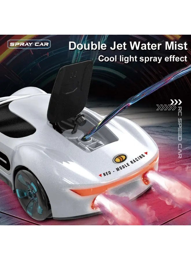 BlueFire 2025 New 2.4G Dual Control RC Stunt Car – 120M Remote Control, Gesture Sensing, Mist Spray Effect, Flashing LED Lights, Music, 4-Channel Drift & Flip Toy – 50 Min Playtime, 1:16 Scale – Ready-to-Use for Kids & Adults (Ages 8+)  - Image 5