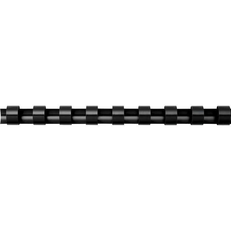 Fellowes Binding Combs Plastic Black 3/4 Inch 25 Pack (52509) - Image 2