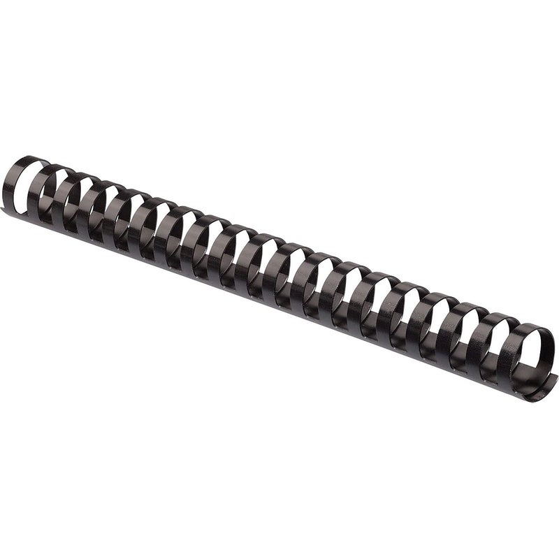 Fellowes Binding Combs Plastic Black 3/4 Inch 25 Pack (52509) - Image 3