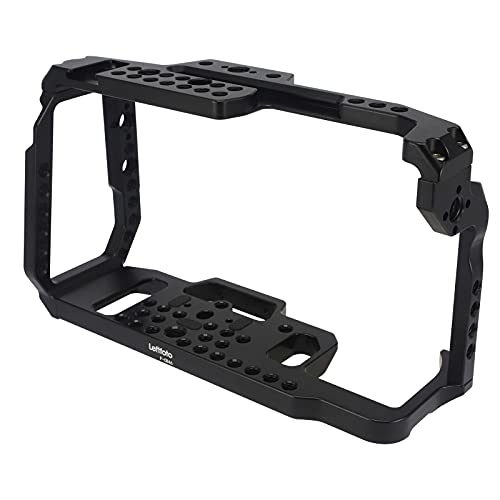 Leftfoto Camera Full Cage for BMPCC 4K 6K Blackmagic Design Pocket Cinema Camera 4K & 6K Cage with Cold Shoe/hex Wrench - Image 1