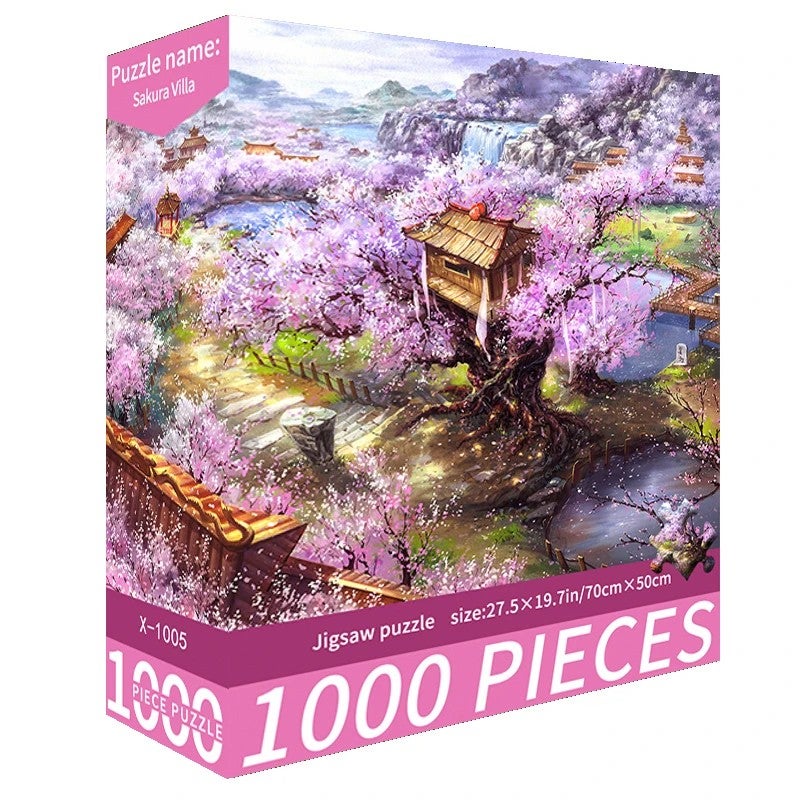 Bluejw Printing 1000 2000 Pieces Adults Jigsaw Puzzle Game Manufacturer  Jigsaw Puzzle - Image 4