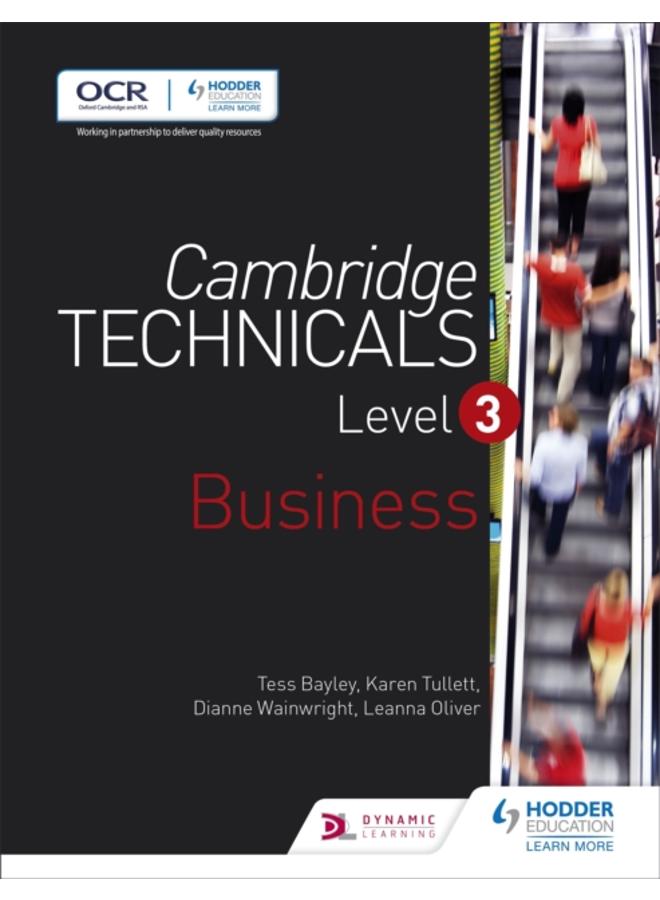 Cambridge Technicals Level 3 Business 