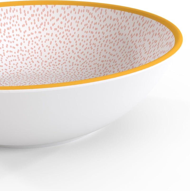 TervisHome Melamine Bowls  Set of 4  Enchanted Garden Collection  Durable Stonewarelike Quality Dishwasher Safe Perfect for Indoor and Outdoor Use - Image 3