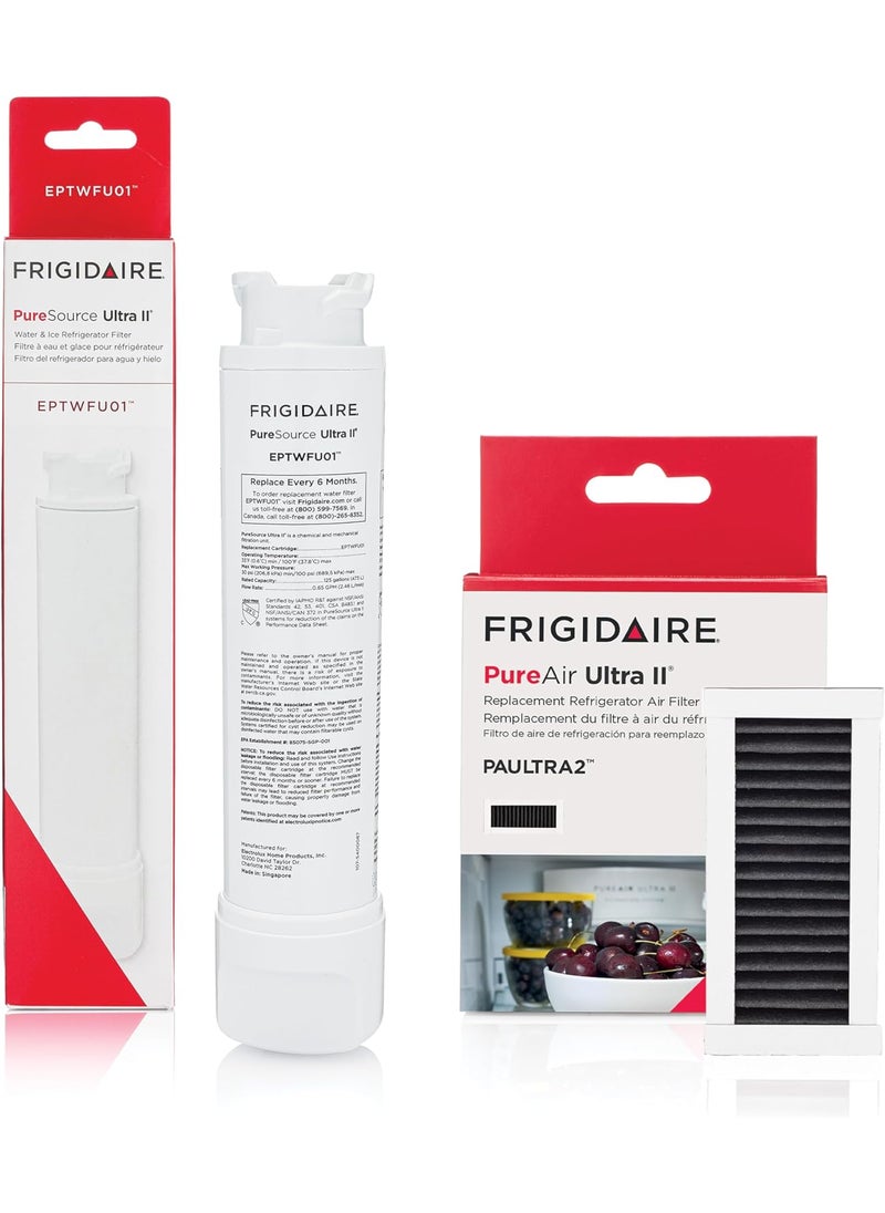 FRIGIDAIRE Frigidaire PureSource Ultra EPTWFU01  PureAir Ultra II PAULTRA2 Water  Air Filter Combo Kit  - Image 1