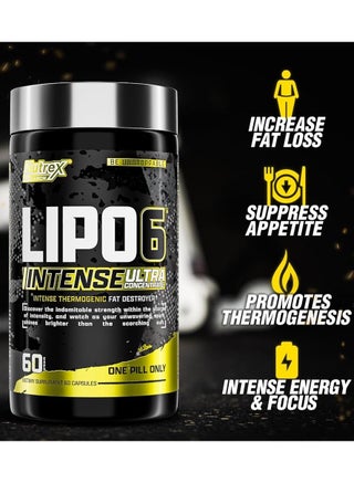 Lipo 6 Intense Ultra Concentrate - 60 Capsules - view 2