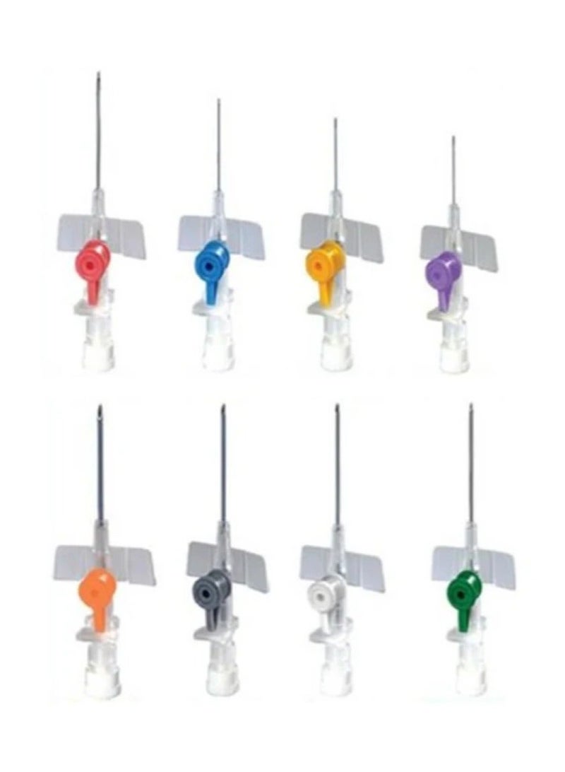 IV Cannula w/ Wings & Injection Port 100PCS
