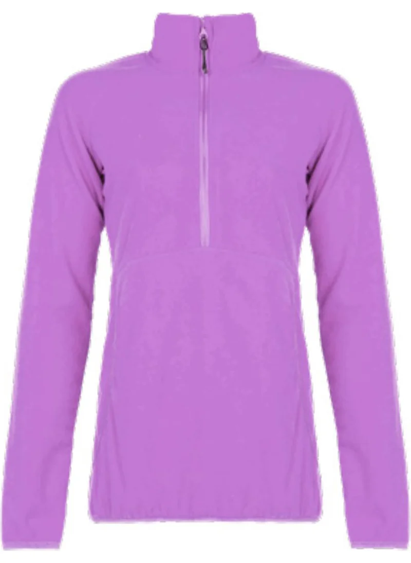 QUIKSILVER Purple Women's Polar Sweatshirt ERJFT03112CASCADE Hz