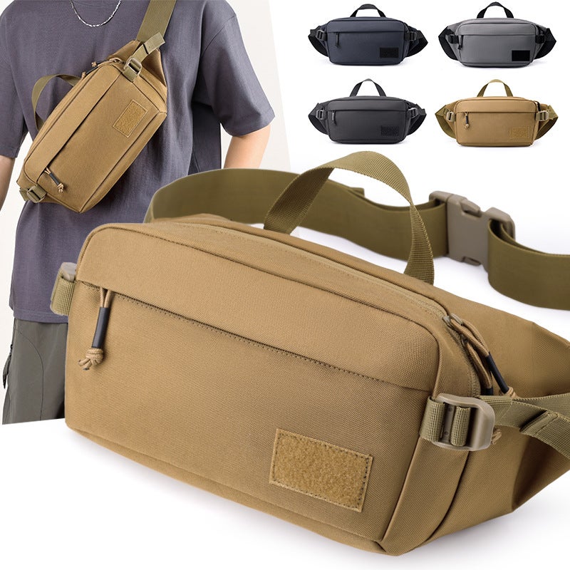 Men's Premium Outdoor Chest Bag Waist Pack Multi-functional Tactical Crossbody Shoulder Bag - Image 1