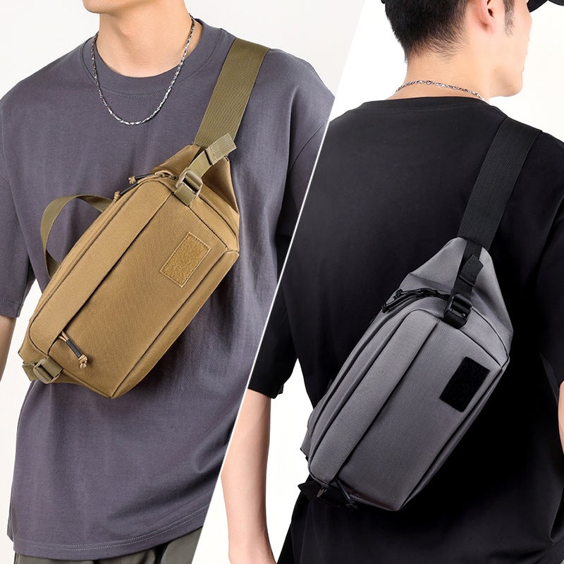 Men's Premium Outdoor Chest Bag Waist Pack Multi-functional Tactical Crossbody Shoulder Bag - Image 4