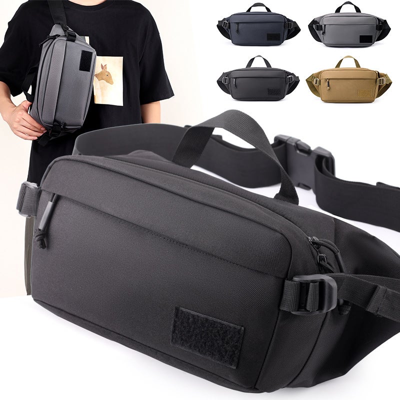 Men's Premium Outdoor Chest Bag Waist Pack Multi-functional Tactical Crossbody Shoulder Bag - Image 2