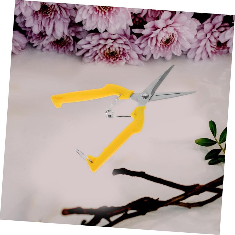 LIFKOME Garden Pruning Shears Fruit Picking Scissors Ergonomic Handle for Effortless Trimming for Gardening Bonsai and Flower Care - Image 5