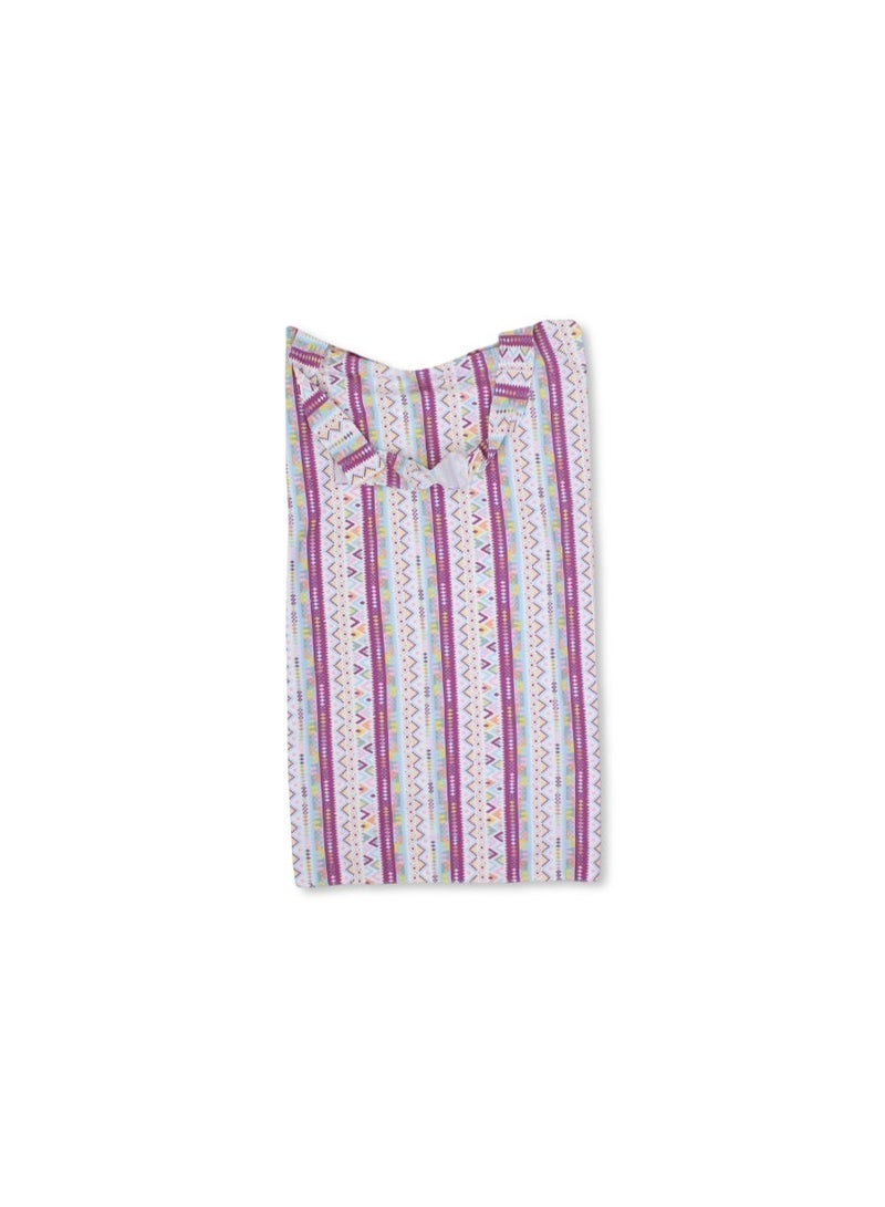 Junior Cotton Breastfeeding Cover –  Multicolored Pattern - Image 2
