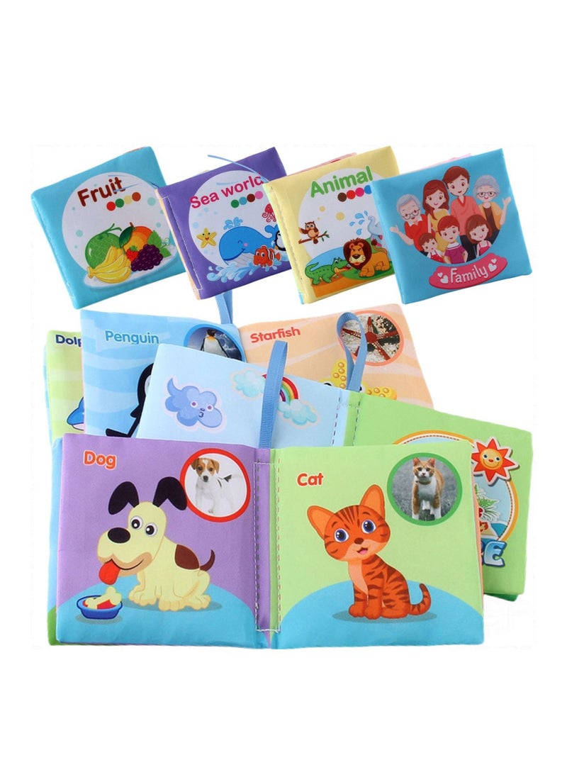 Highland Set of 4 Cloth Books for Kids Early Learning and Development Toy  - Image 1