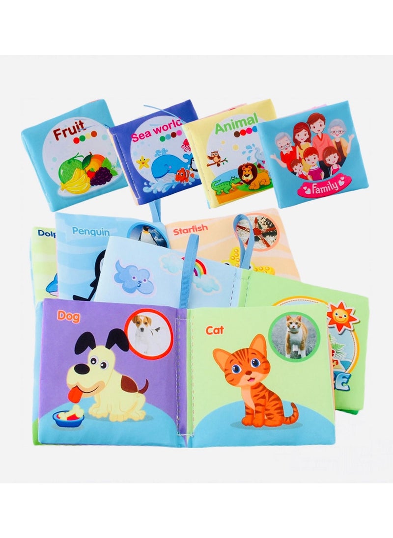 Highland Set of 4 Cloth Books for Kids Early Learning and Development Toy  - Image 2