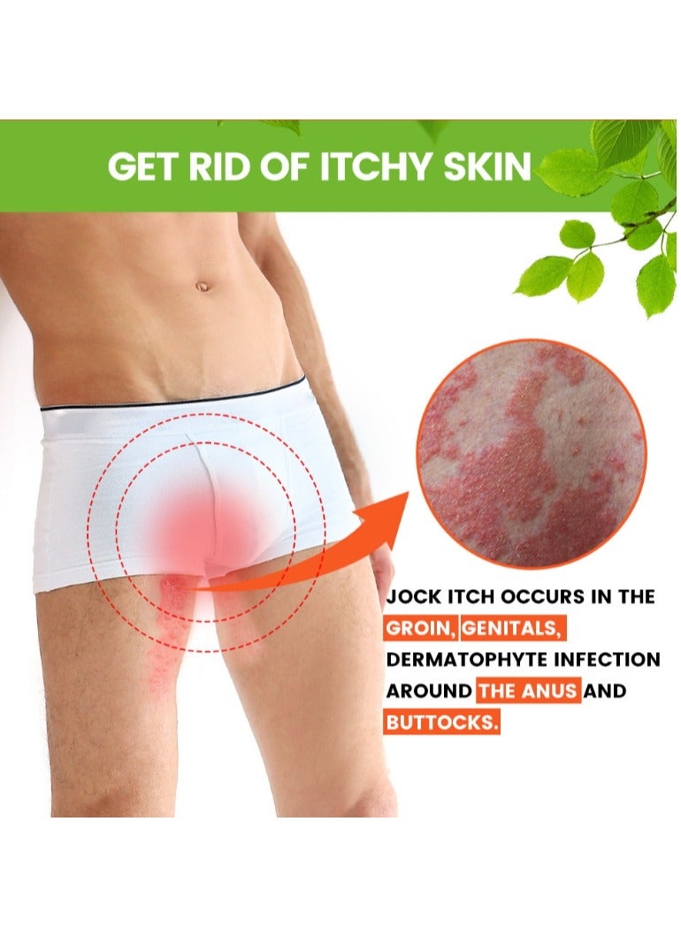 Sumifun Tinea Cruris Treatment Anti-Itch Chinese Herbal Natural Antipruritic Ointment Skin Itching Antibacterial 1 Pcs 30g - Image 3
