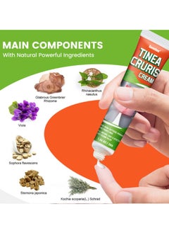 Sumifun Tinea Cruris Treatment Anti-Itch Chinese Herbal Natural Antipruritic Ointment Skin Itching Antibacterial 1 Pcs 30g  - Image 5