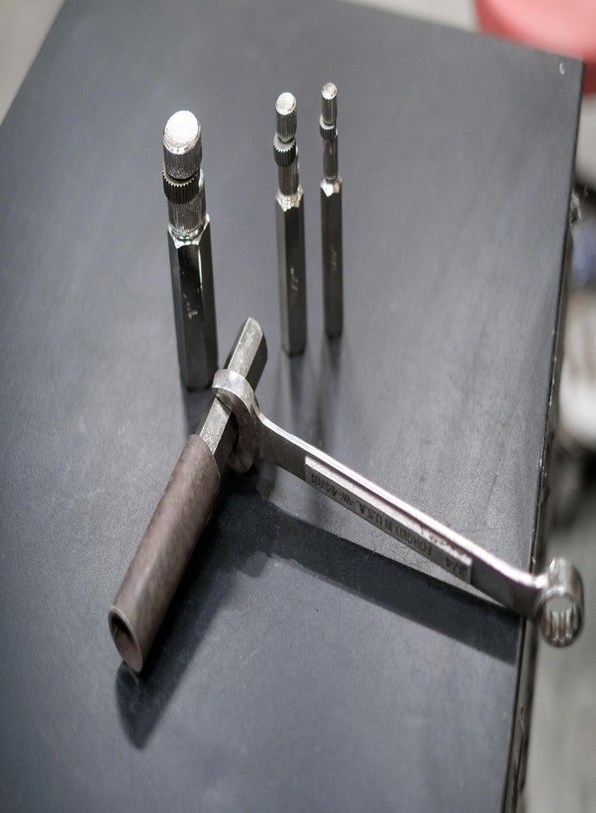 ABN Internal Pipe Removal Tool Pipe Nipple Extractor Set, General Internal Pipe Wrench Set 4pc - 1, 3/4, 1/2, 3/8 Inch - Image 5