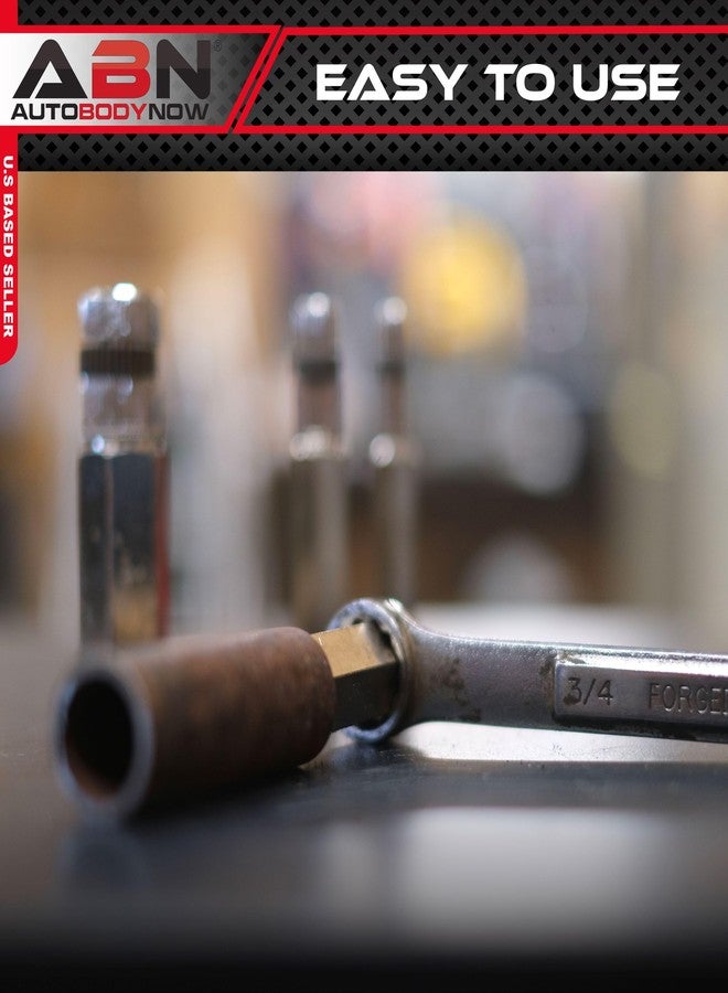 ABN Internal Pipe Removal Tool Pipe Nipple Extractor Set, General Internal Pipe Wrench Set 4pc - 1, 3/4, 1/2, 3/8 Inch - Image 4