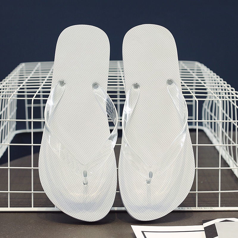 Mens Summer Flip-Flops Fashion Thick Non-slip Comfortable Beach Slides [Special Price] Random Send Not Specified - Image 5