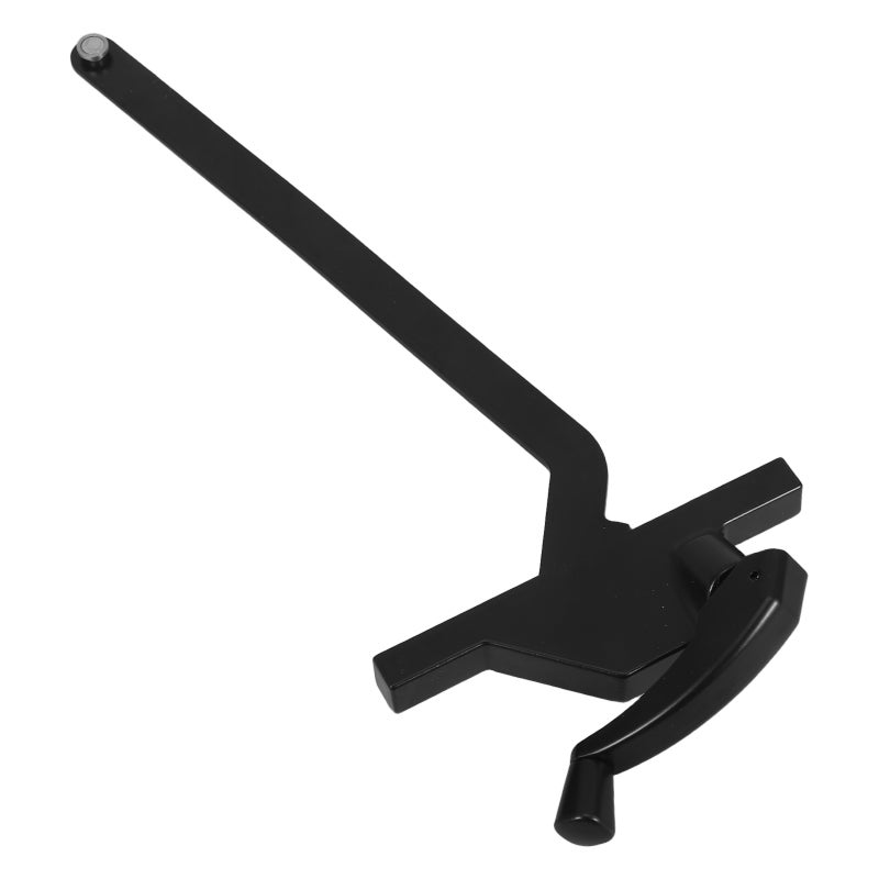 Right Hand Window Crank Opener Black Zinc Alloy for Vertical Sliding Home Use - Image 5