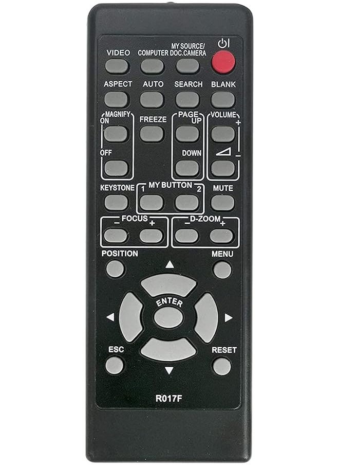 Remote Control R017F Compatible For Hitachi Projector R001 R004 Roo7 R007A R016F R016A R017A Hcp 320X Q311 Hcp 3050X 3250X 2700X 2720X 2600X Hcp U25E Hcp U25S Hcp U26W Hcp 960X Hcp 345X Hcp 380X