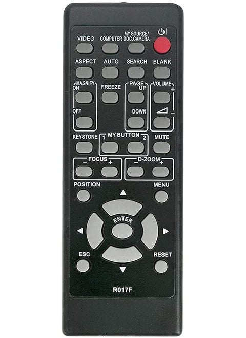 Remote Control R017F Compatible For Hitachi Projector R001 R004 Roo7 R007A R016F R016A R017A Hcp 320X Q311 Hcp 3050X 3250X 2700X 2720X 2600X Hcp U25E Hcp U25S Hcp U26W Hcp 960X Hcp 345X Hcp 380X