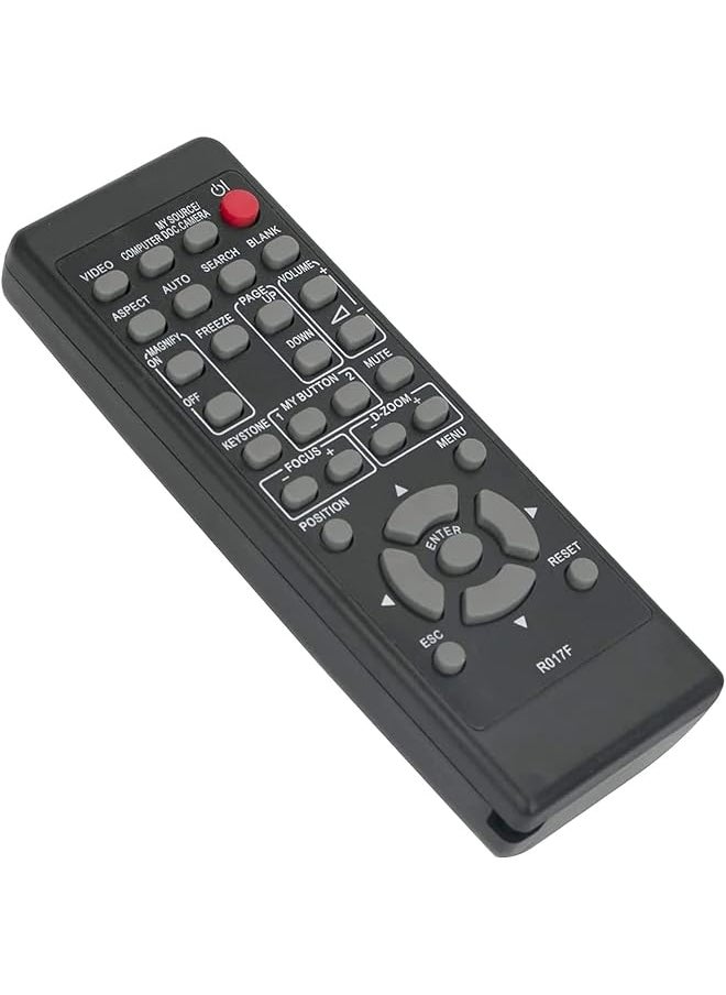 Remote Control R017F Compatible For Hitachi Projector R001 R004 Roo7 R007A R016F R016A R017A Hcp 320X Q311 Hcp 3050X 3250X 2700X 2720X 2600X Hcp U25E Hcp U25S Hcp U26W Hcp 960X Hcp 345X Hcp 380X