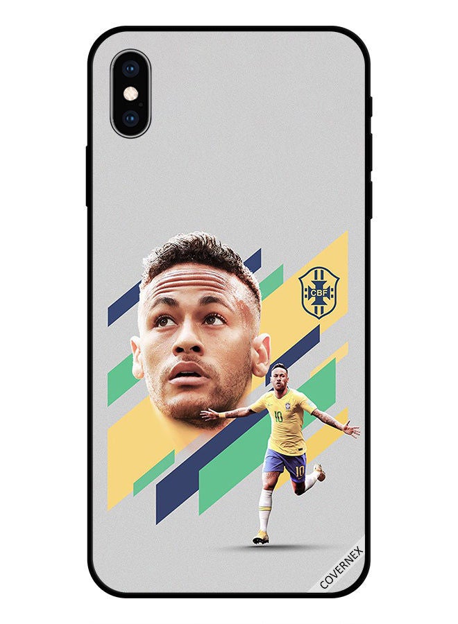 Covernex غطاء حماية لهاتف Apple iPhone XS Max مع صورة نيمار - Image 1