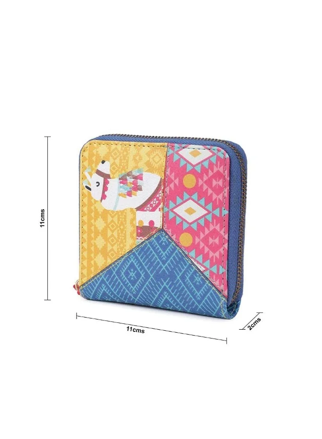 Chumbak Boho Llama Aztec Wallet ' Mini