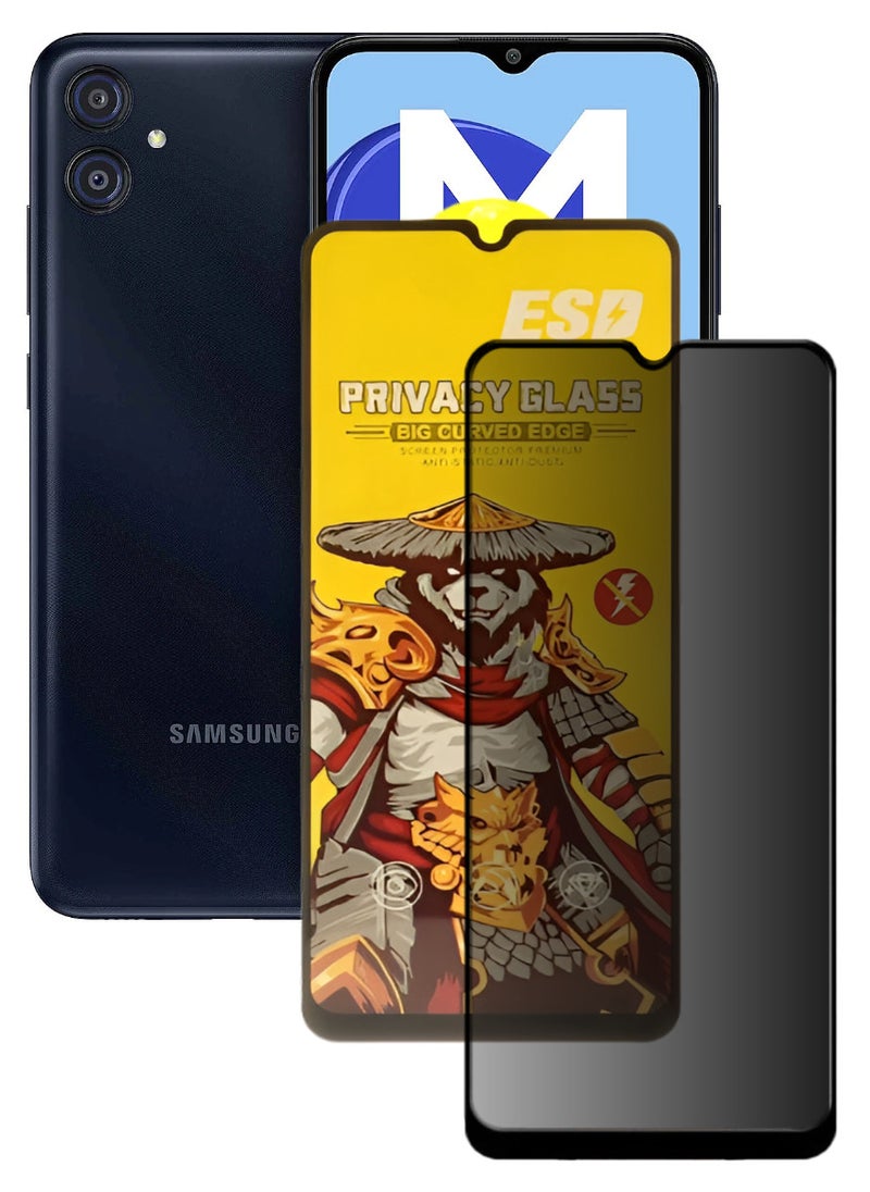 ESD Tempered Dustproof Privacy Glass Screen Protector Compatible For Samsung Galaxy M04 - Image 1