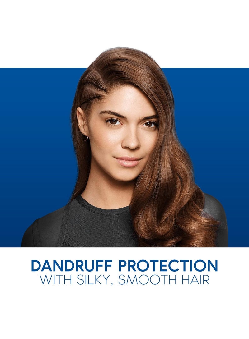 Head & Shoulders 2-in-1 Smooth and Silky Anti Dandruff Shampoo + Conditioner for Women & Men, With Almond Milk (650 ml)  - Image 3