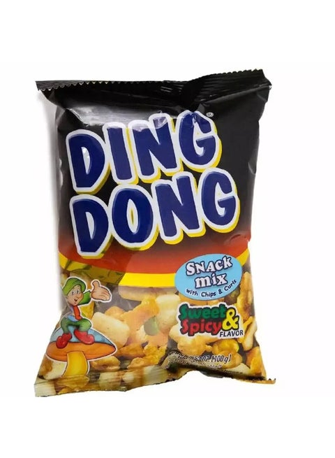 Dingdong Snack Mix Sweet and Spicy Flavor, 100g